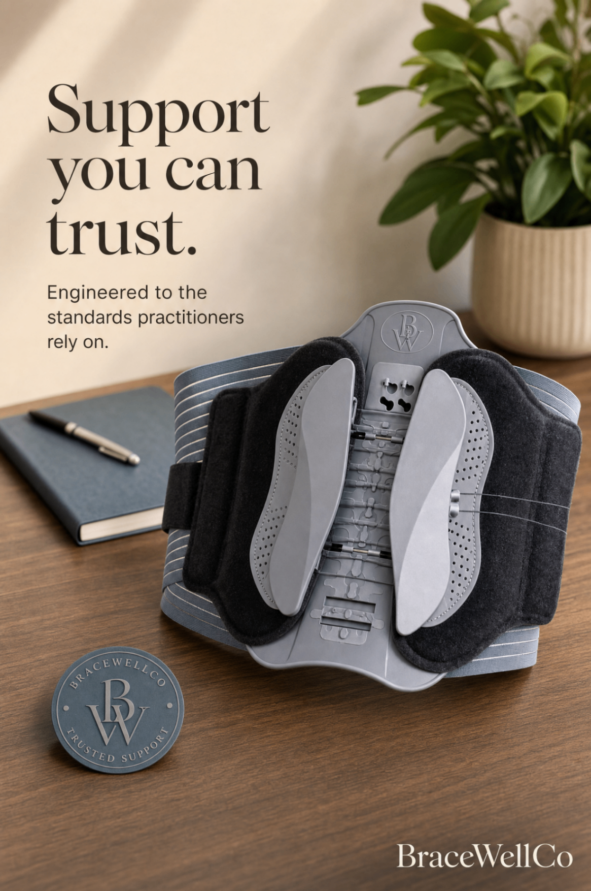 BraceWellCo Lumbar Support Belt