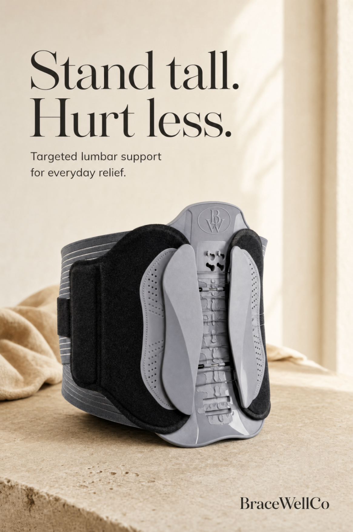 BraceWellCo Lumbar Support Belt