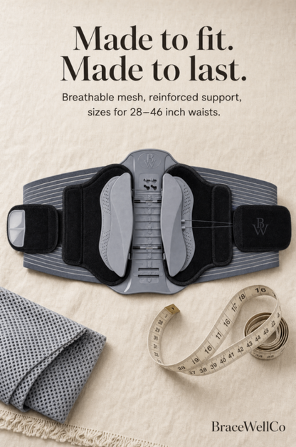 BraceWellCo Lumbar Support Belt